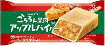 あつあつあっぷるぱい Amazon.co.jp: 【冷凍】井村屋 ごろろん果肉 アップルパイバー 75ml X1