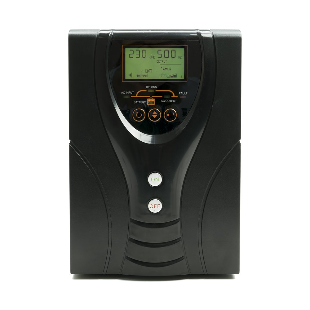 Sistemas de alimentación ininterrumpida SilverCloud 850VA, Onda sinusoidal Pura, 850 VA / 600 W, función AVR, 2 tomacorrientes Schuko
