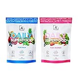 Activated Nutrients Natural Raw Vegetables Daily Superfood Powder (Women, 8.5 Ounce)