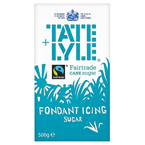 Tate & Lyle Fairtrade Fondant Icing Sugar (500g) eCgƃCtFAg[h̃tH_ACVOVK[i 500Oj