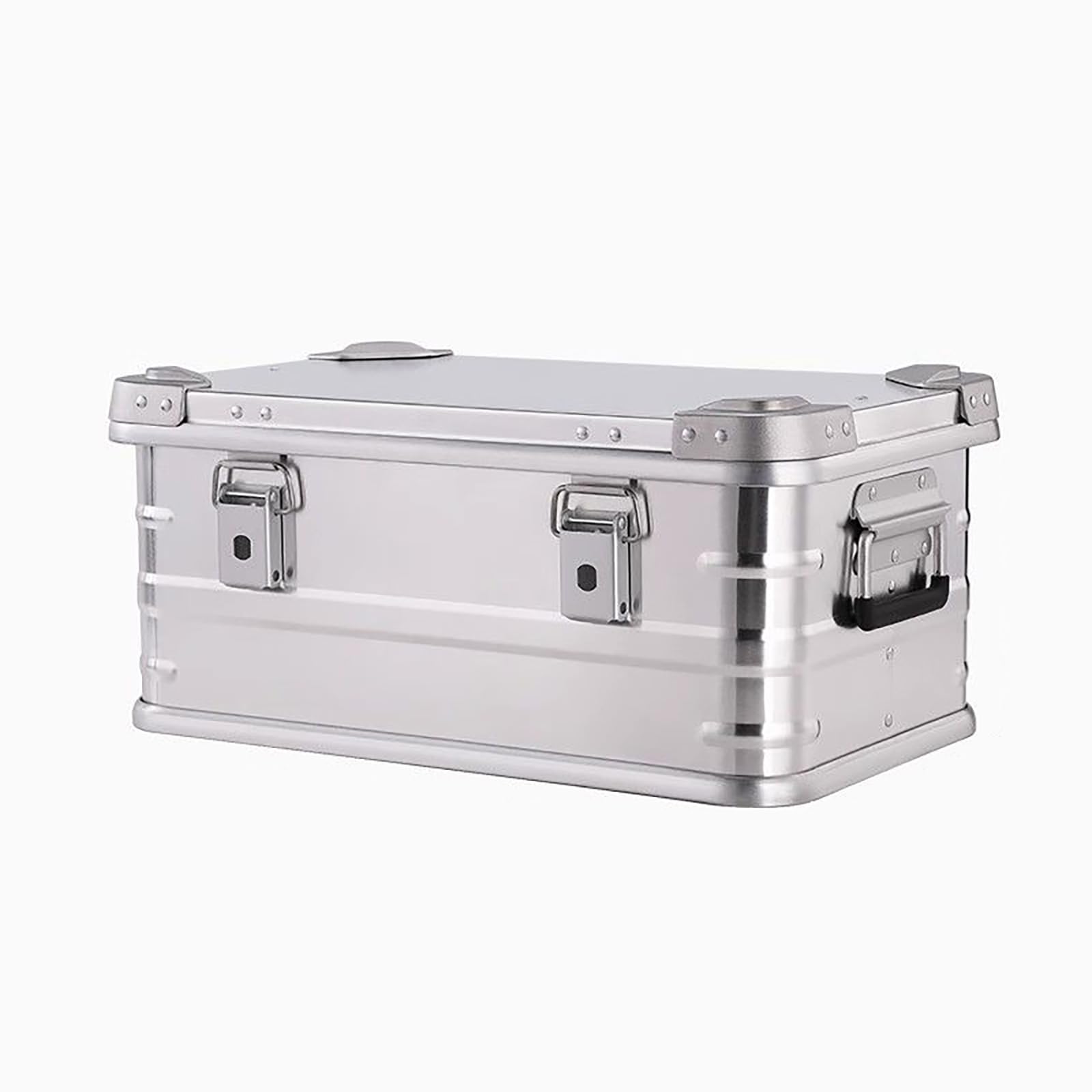 Amazon｜アルミ コンテナボックス 蓋付き 30L/50L/80L 収納ボックス