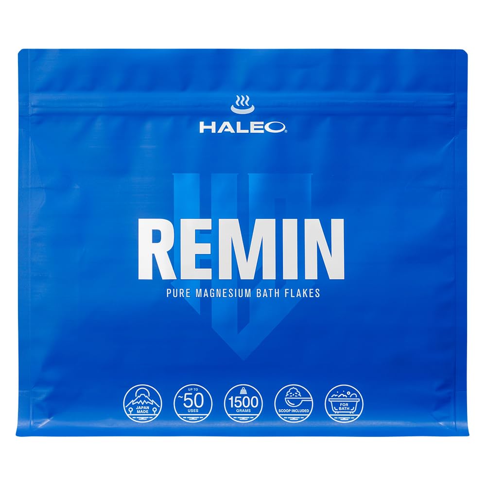 HALEO マグネシウム 入浴剤 REMIN(リミン) バスソルト マグネシウム…