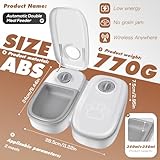 TGKYK 2PCS Cat & Small Dog Automatic Feeder with 48H Timer, 700ML Automatic Pet Feeder, Food Timer Dispenser for Dry & Wet Food - Image 2