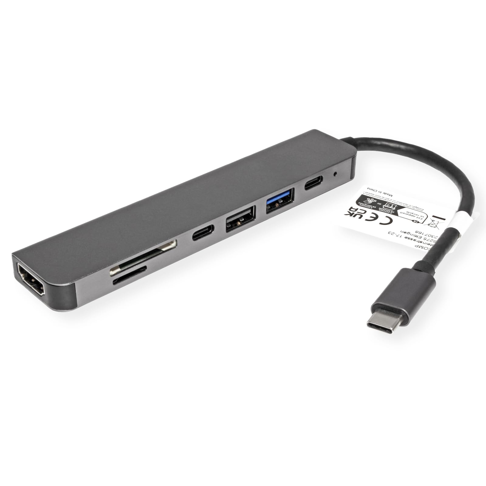 Amazon | VALUE USB Type Cドッキングステーション、HDMI 4K60、2X USB