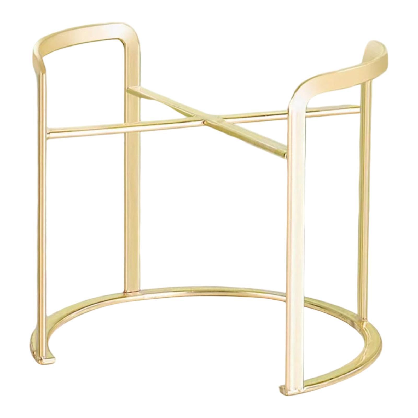 Supporto per Distributore di Bevande, Base per Brocca da 20 Cm, Supporto per Secchio per Bottiglia d'Acqua, per Botte di Vino, per Brocca di Acqua, Oro