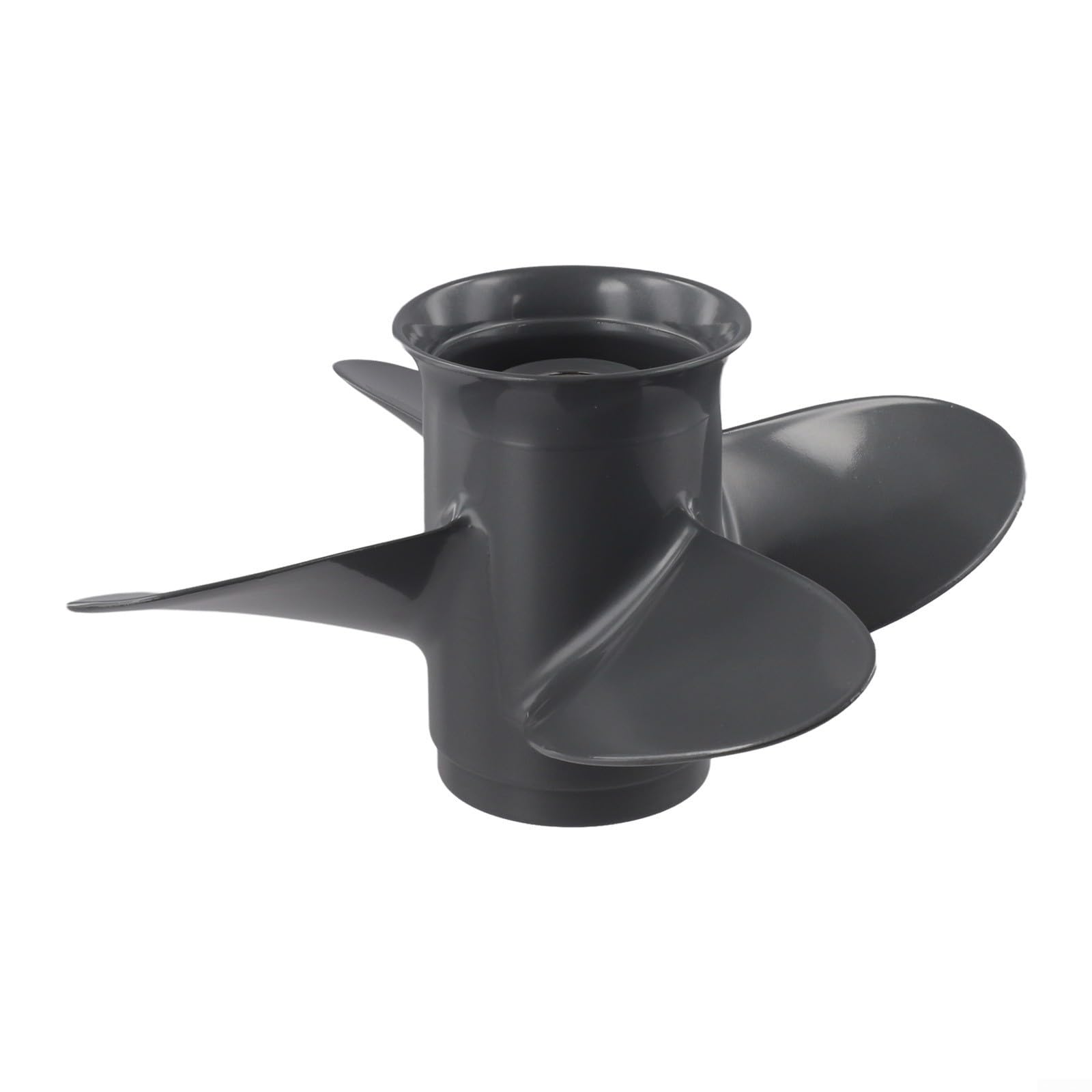 Hélice de barco de aluminio, 9 1/4x10 4 cuchillas para motores Honda 8-20