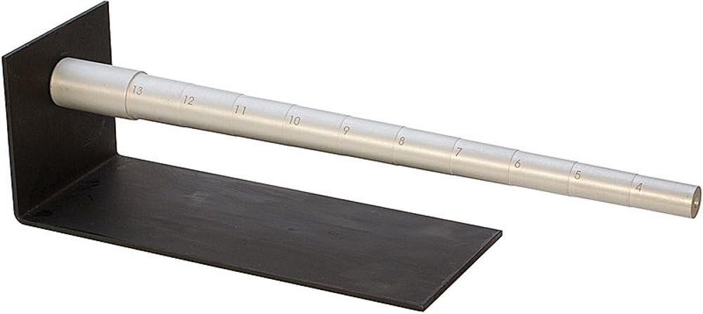 Stepped Ring Mandrel on Base, 13 Inch Mandrel | MAN-139.00