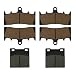 Produktbild AHL 3 Paar Bremsbeläge Set für GSXR 750 W/T/V/X 1994-1999 / GSXR 1100 W 1993-1998