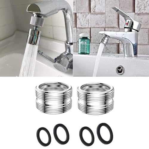 2 Pieces M22 to M22 Tap Adapter Thread Adapter for Male Thread M22 and M22 - Image 3