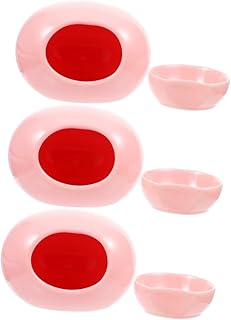 Ipetboom 3 Conjuntos De Hamster Cerâmica Ninho De Cerâmica Hamster Casa De Cerâmica Hamster Areia Refúgio Banho De Areia Para Hamsters Pequena Decoração De Verão Decorativo Ninho De