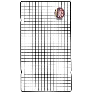 MOTRUST Antihaft-Stahl-Abkühlgitter, 25 x 40,4 cm, 1 Stück