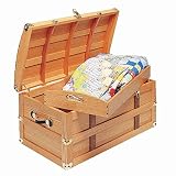 ROCKLER Steamer Trunk Plan - Step By Step Planner w/Techniques, Materials List, Notations & More to Assemble Treasure Chest - Vintage Storage Chest Planner for DIY Enthusiasts & Woodworking Projects