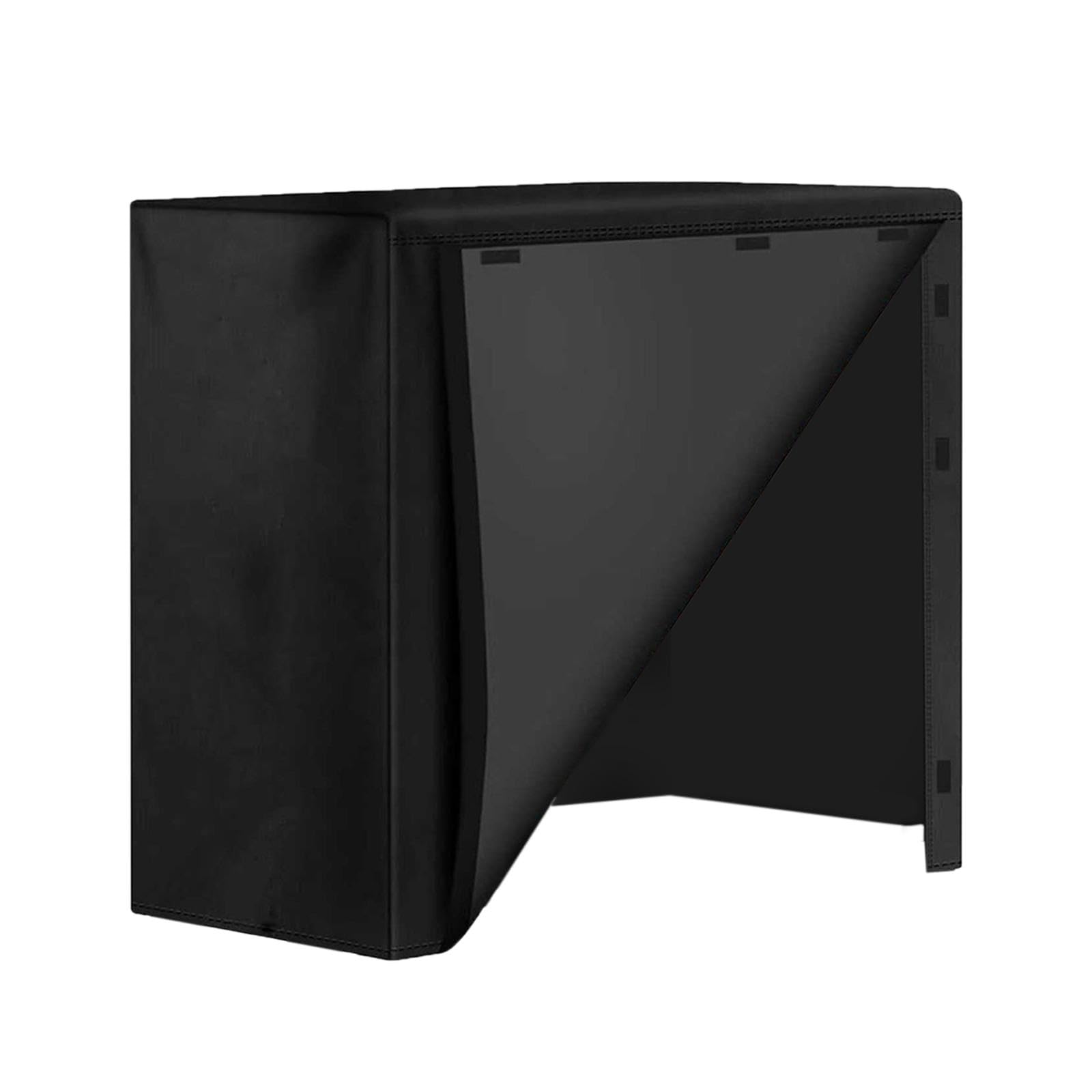Housse de Rangement pour en Tissu Résistant Oxford 420D Protection Imperméable Support de Bûches Antipoussière Solide Pratique, 122x61x107cm