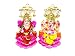 5" Beautiful Pair of Lord Ganesha and Lakshmi Clay Statue for Diwali/Deepawali Pooja puja. Laxmi Ganesh Statue. Diwali Pooja. Deewali/Deepawali Puja Statue…