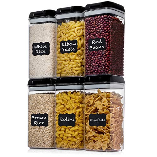 Shazo Airtight Food Storage Containers with Lids - 6 PC