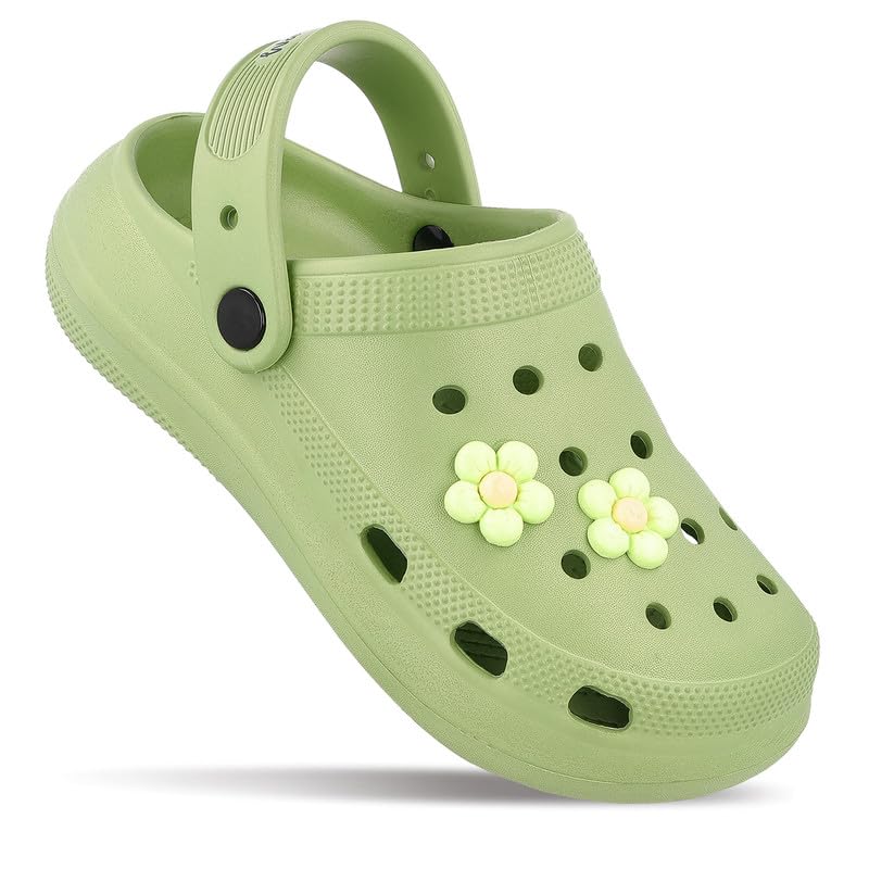 WALKAROO Clogs for Women -Trendy|Lightweight and Comfortable |Stylish Slip-on Design|WC8924 Mint (B0DCP56RM3) Amazon Price History, Amazon Price Tracker