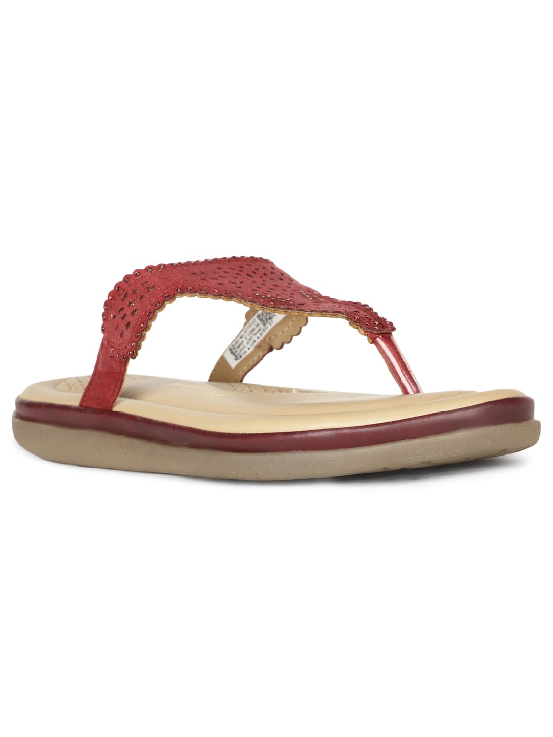 Bata Womens Crystal Thong Red Slippers - 6 UK (5715937) (B0B51JYV64) Amazon Price History, Amazon Price Tracker