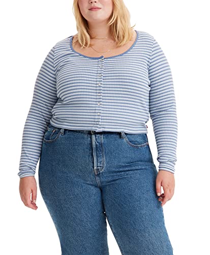 Levi's Women's Britt Snap Front Top (Also Available in Plus)