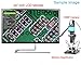HAYEAR 14MP HDMI USB Industry Microscope Kit Camera Set Remote Control 100X C-Mount Lens Video Recorder 40 LED Ring Light