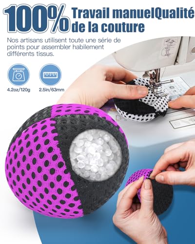 Boules de jonglerie solides pour apprendre sans abîmer son matériel