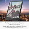 Kindle Colorsoft édition Signature d'Amazon (32 Go), avec un écran couleur, un éclairage avant à réglage automatique, la recharge sans fil et une batterie à longue autonomie, noir métallique