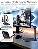 Desktop Microphone Stand for Studio Mics, Adjustable Arm [Max Load 2.68lb] with Heavy Base, Fits Blue Yeti, HyperX QuadCast, Fifine, Webcam & Camera and more, for Recording, Podcasting, Streaming #4