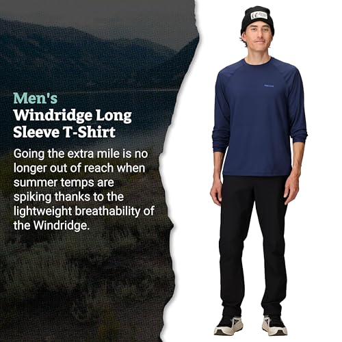 Image of MARMOT Men's Windridge Moisture-Wicking, Eco-Friendly, Breathable, UPF Long Sleeve Shirt