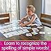 The Learning Journey: Match It! - First Words - 30 Piece Self-Correcting Words with Matching Images for Emerging Readers - Sight Words Puzzle for Kids Ages 3 and Up - Award Winning Toys , White