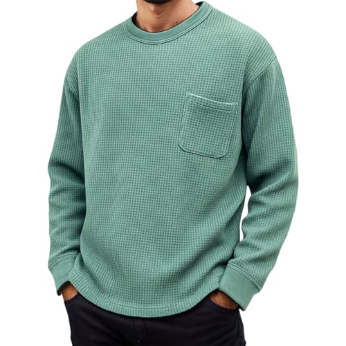 Haut manches longues thermique homme t-shirt décontracté rond