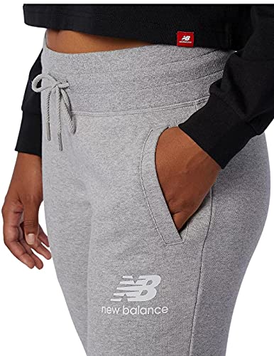 New Balance Women's Nb Essentials French Terry Sweatpant, Athletic Grey , Medium #TOP3