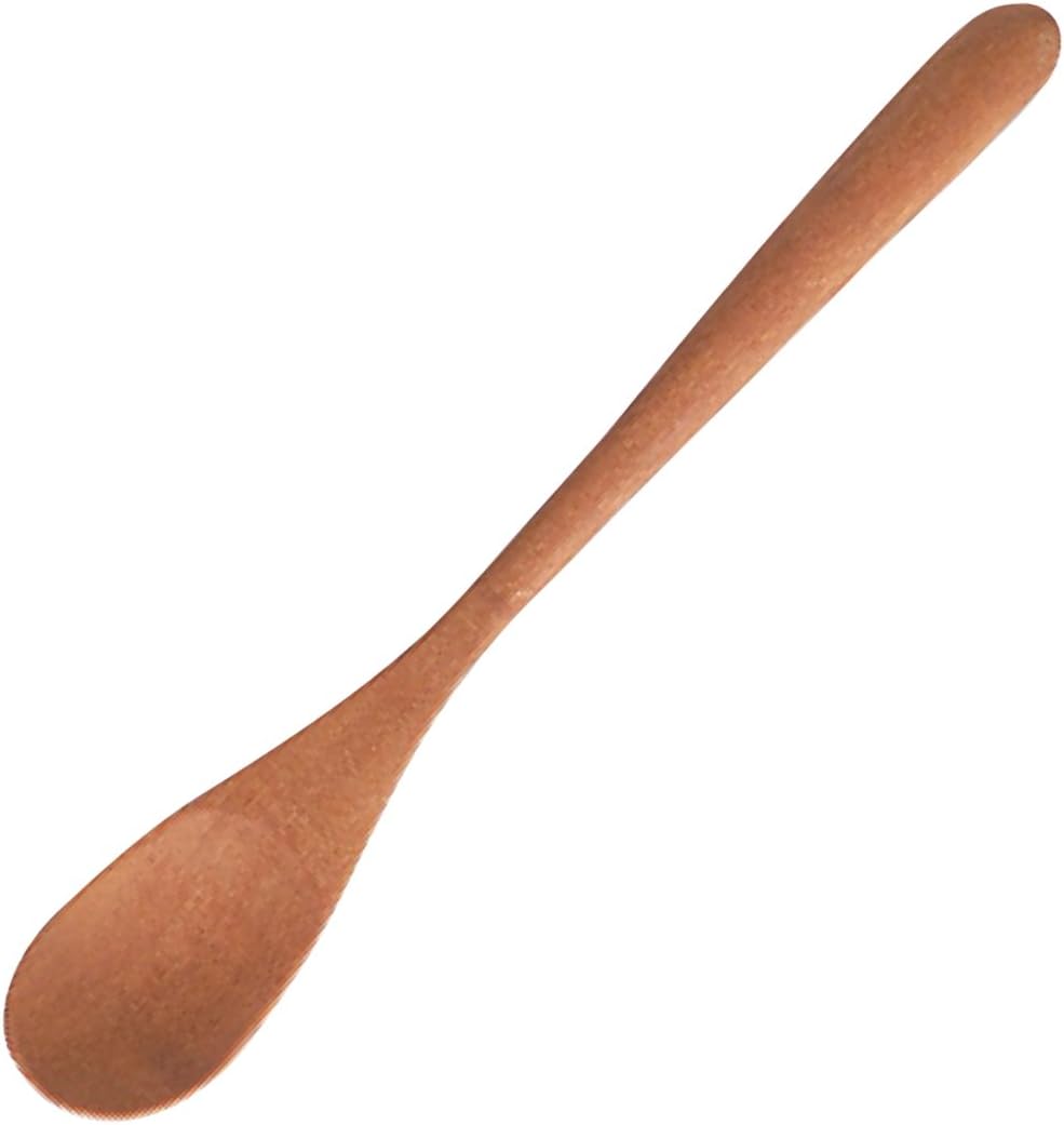 Yamasita Craft 11613190 Wood Cutlery Chawanmushi Spoon, Made in Indonesia, 5.5 x 0.9 inches (14 x 2.3 cm)