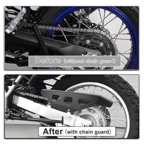Protector de cadena de motocicleta XR650L para rutas extremas 6