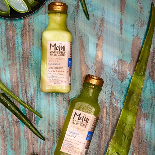 Maui Moisture Lightweight Curls + Flaxseed Conditioner, Conditioning, Paraben Free, Silicone Free, 13 Fl Oz #TOP4
