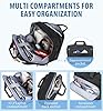 EMPSIGN Laptop Bag 17.3 Inch Laptop Briefcase for Men Expandable Water Repellent Shoulder Messenger Bag Laptop Case Computer Bag for Work Business, Black #4