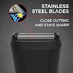 Remington PF7200 F2 Comfort Series Foil Shaver, Men's Electric Razor, Electric Shaver, Black