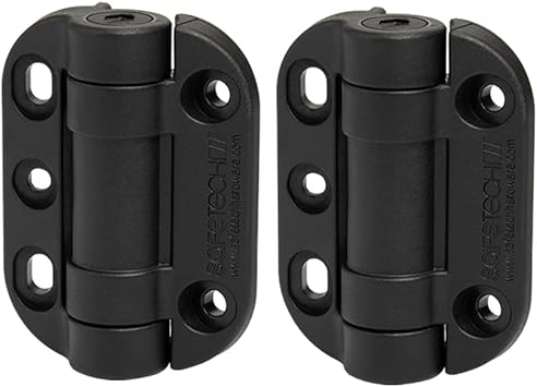 Safetech Hardware ViperX5-2 Gravity Gate Latch & TopKlik Gate Hingess Bundle