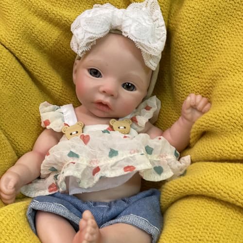 Muñeca de silicona realista de 28 cm OtardDolls miniatura 1