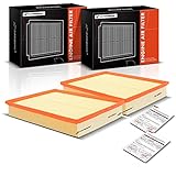 A-Premium 2-PC Engine Air Filter Compatible with Dodge & Mercedes-Benz & Freightliner Sprinter