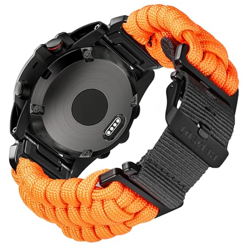 Correa de Paracord para Reloj Garmin Series Fēnix y Forerunner miniatura 1