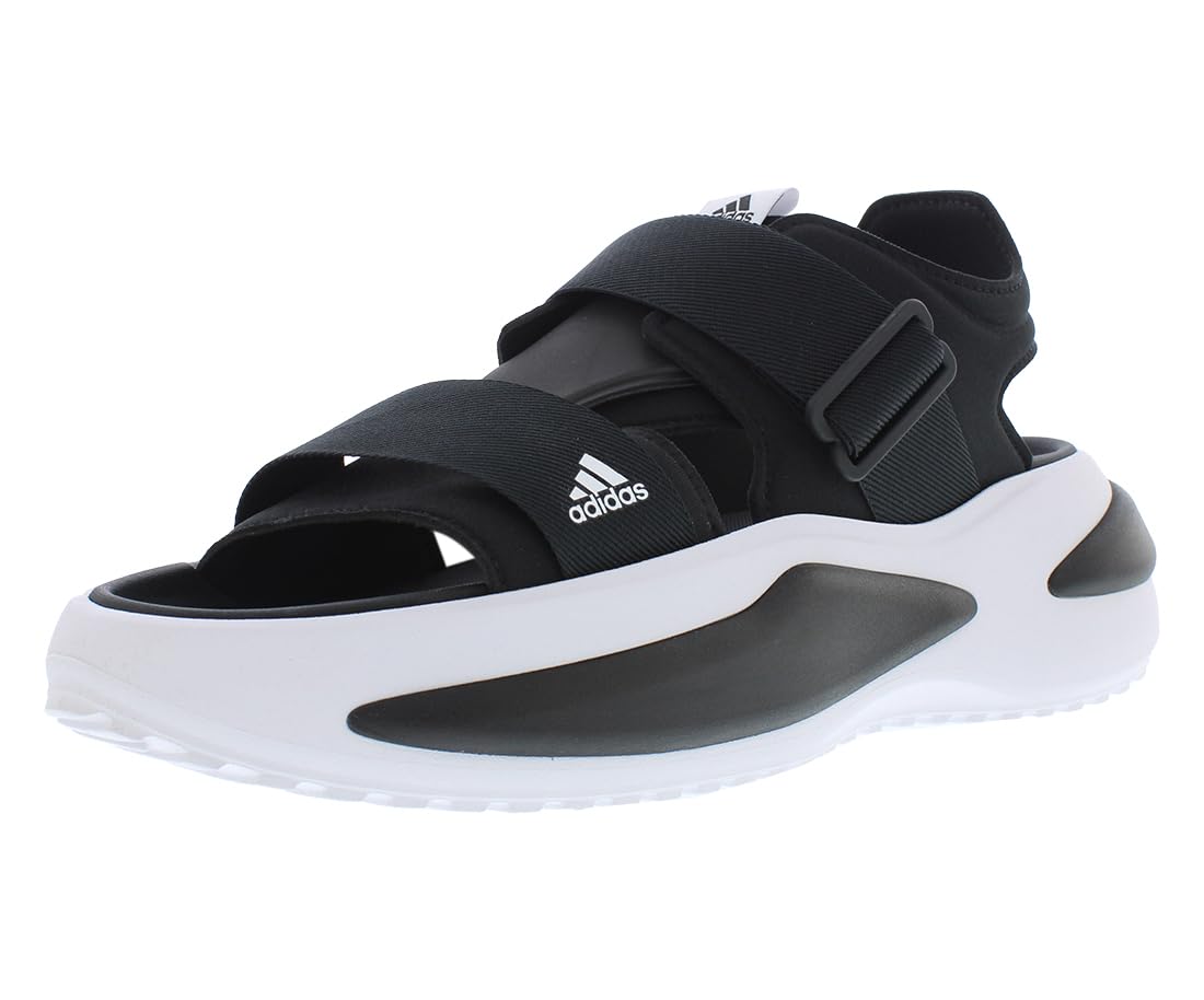 Amazon.com | adidas Mehana Sandals Women's, Black, Size 11