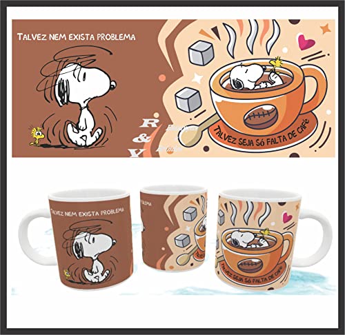 Caneca Personalizada Tema Café Snoop Modelo 003