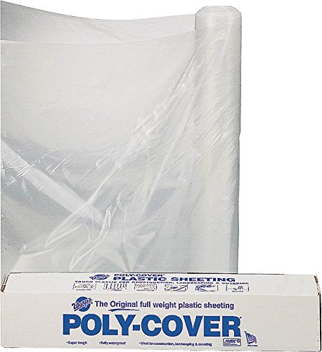 4X14-C Lbm Poly Polyfilm, 4 Mil T, 14 W X 100 Ft L, Plastic, Clear