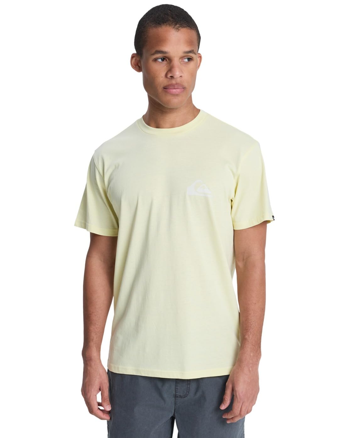 Quiksilver Short Sleeve T-Shirt EV MINI Logo SS Mens Green
