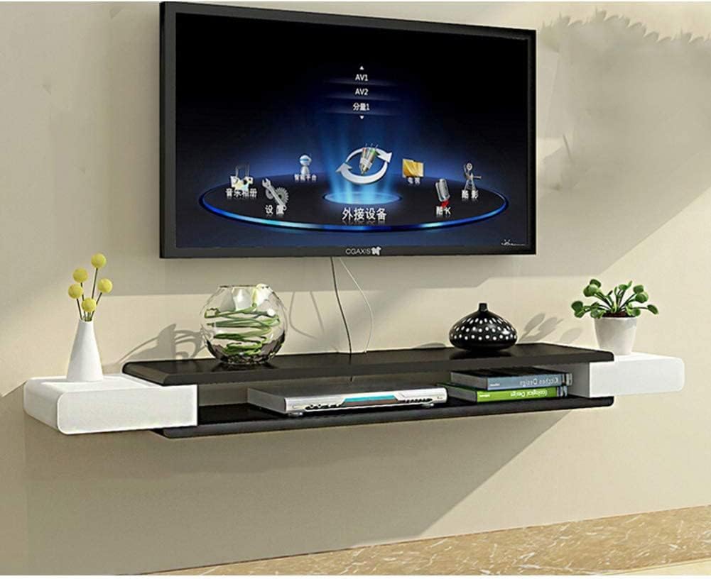 Floating Shelf for Tv Components, Wood Tv Floating Shelves