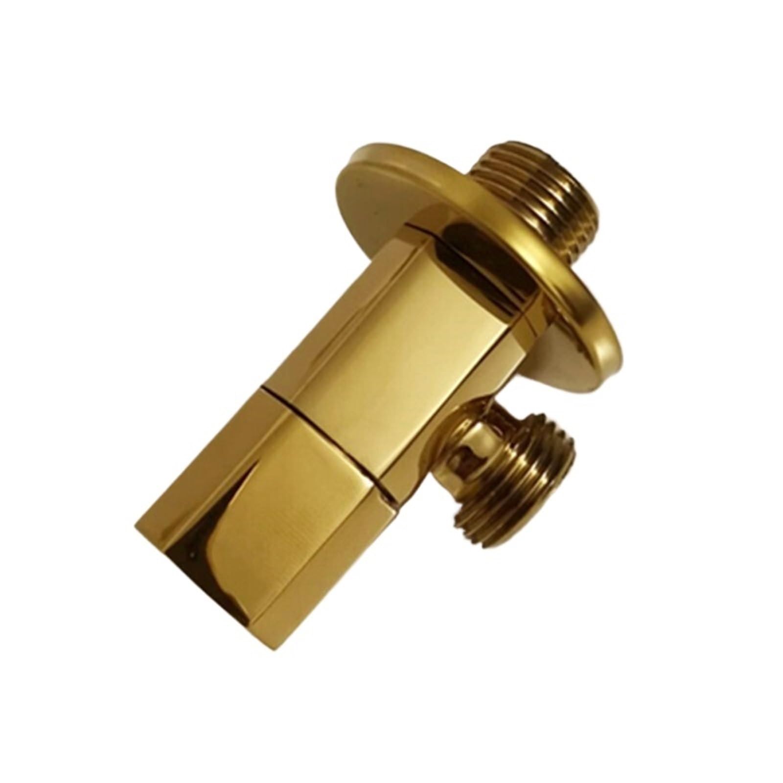 Itrhjtgp A Ngle Valve Polish Gold Ngle Valve Copper Plated Triangle General Bathroom Water Stop Toilet For Warmer System(A)
