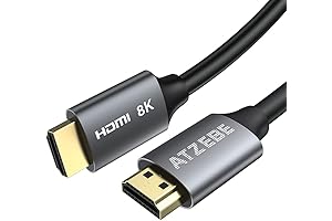 New Level of Home Theater Experience: 8K HDMI 2.1 Cable, 6ft