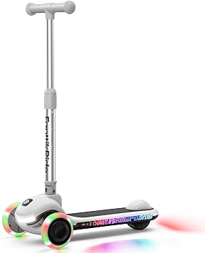 FanttikRide K9 Pro 3 Wheel Electric Scooter for Kids 3-6, Adjustable Height for Riders 3.3-4.6ft, 88 lbs, Up to 40 min, 3.5 Miles Range, AI & 2 Max Speed 3.7/6.2 MPH, UL2272 Certified