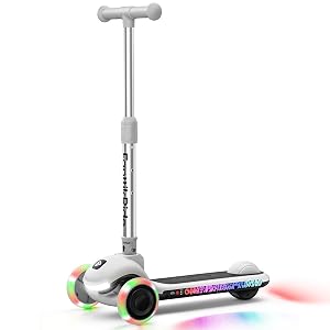 FanttikRide K9 Pro 3 Wheel Electric Scooter for Kids 3-6 Adjustable Height for Riders 3 3-4 6ft 88