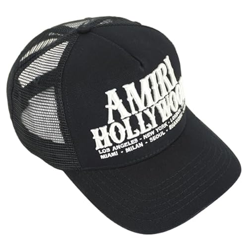 [AMIRI] �A�~�� HOLLYWOOD TRUCKER HAT/�h�J ���S �L���b�v/AMSAHE1015 001 [���s�A���i]