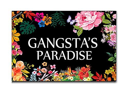 Paillasson Fleur Gangsta's Paradise